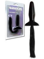 Punishment Plug Bondage Schwarz
