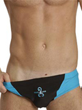 PriapeWear - Swim Rio Black/Sky