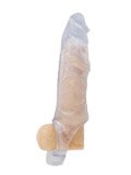 Medium Fat Cock Sheath - clear