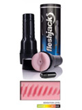 Vibro: Pink Bottom Cyclone Fleshjack