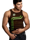 PriapeWear - Tank Top Eight - brown