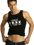 PriapeWear - Tank Top F..KU - schwarz