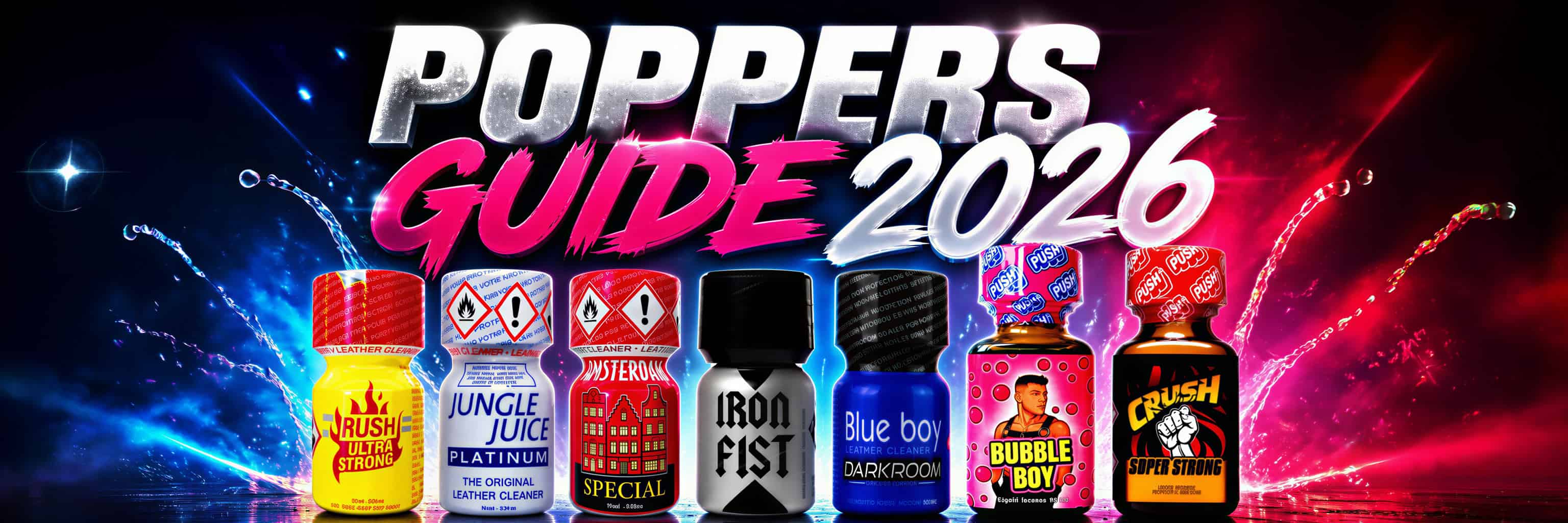The Best Poppers 2026 : The Ultimate Guide for Beginners and Pros