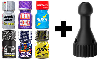 Poppers Pack + Gratis Booster