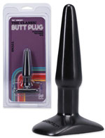 Classic Butt Plug - small black