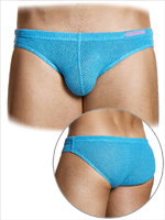 Micro Knit Brief - Blue