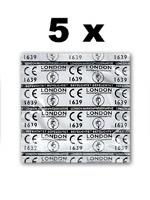 5 x London condoms
