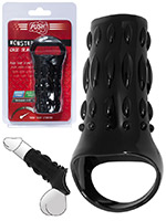 Push Monster - Cock Cage Black
