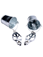 Steel Nipple Clamps with Buckets