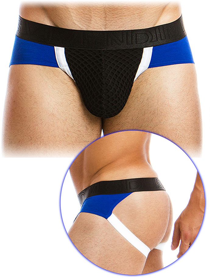 Multi C-Through Jockstrap - Blau