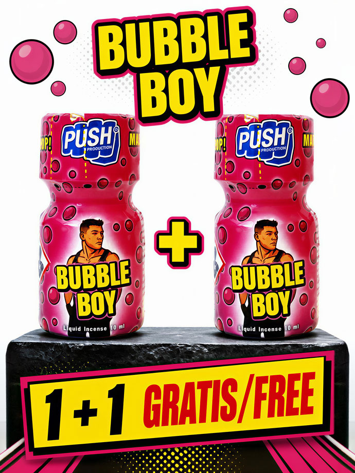 1 + 1 GRATIS BUBBLE BOY small