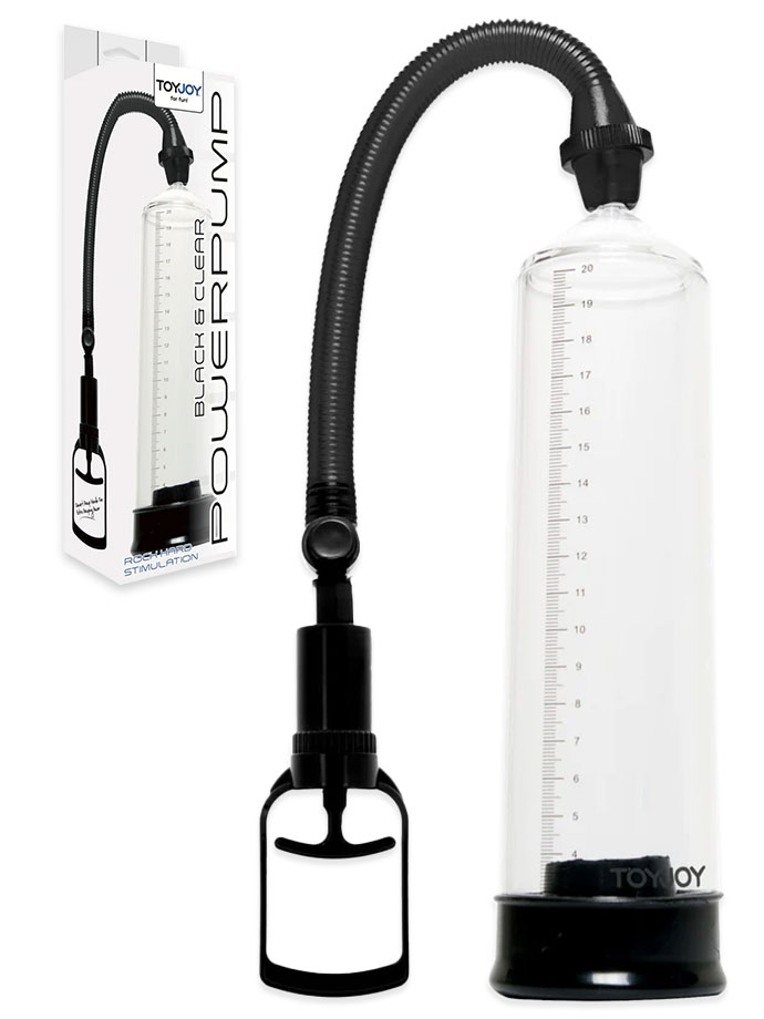 Powerpump Rock Hard Black/Clear