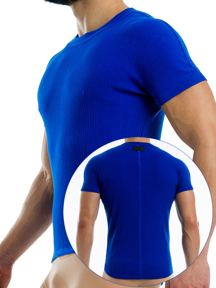 Broaded T-Shirt - Blau