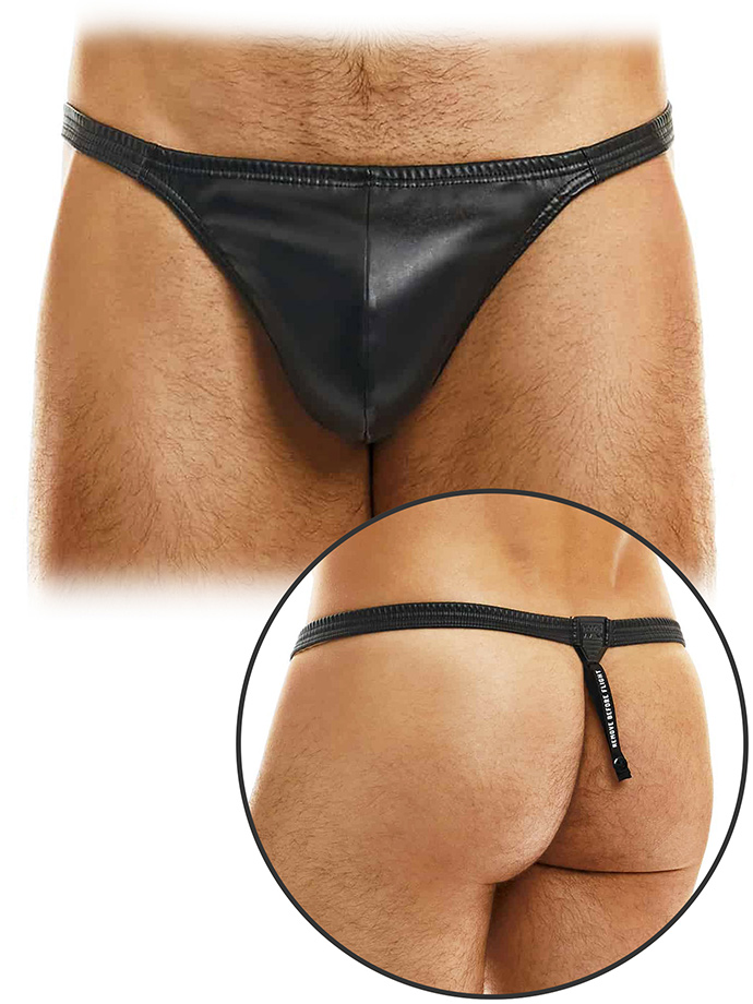Pleasure Thong - Leather