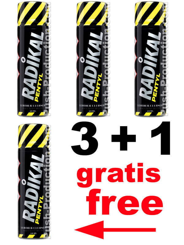 3 + 1 RADIKAL PENTYL tall bottle