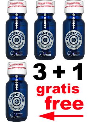 3 + 1 POTENT BLUE