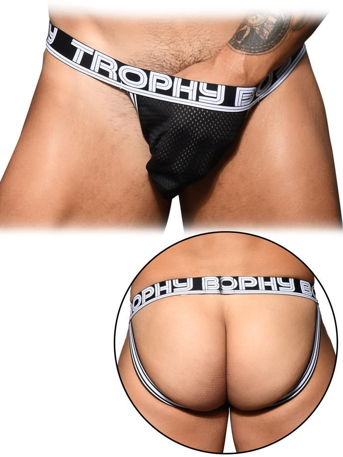 Trophy Boy Mesh Jock - Schwarz