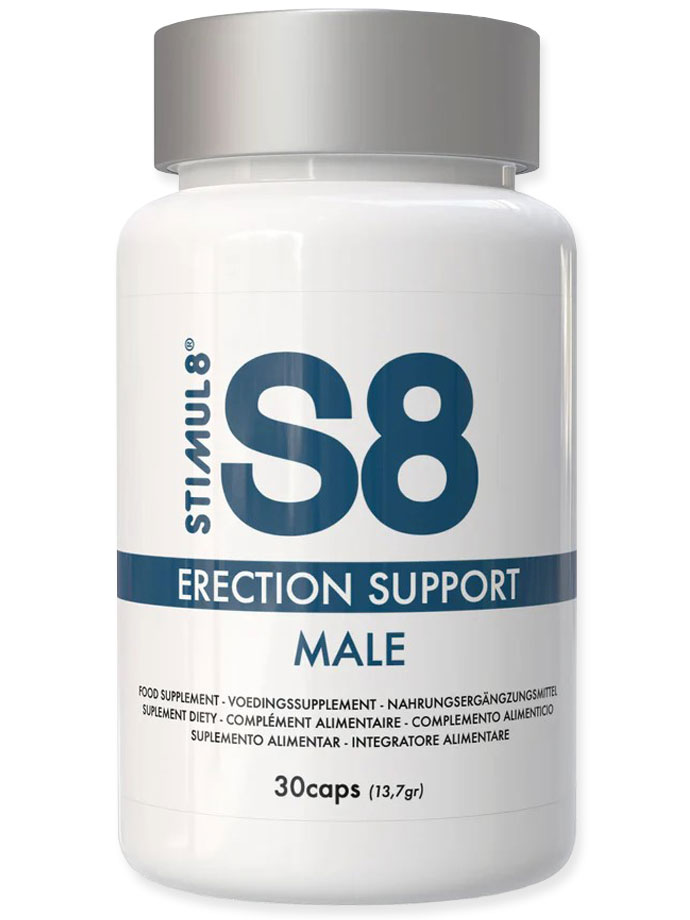 S8 Male Erection Support - 30 Kapseln