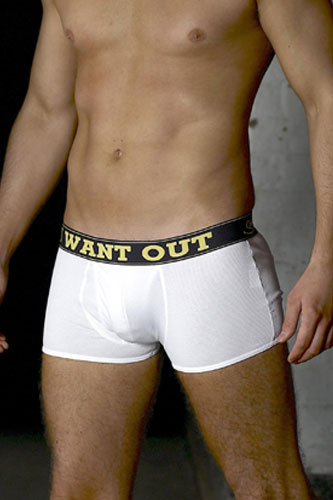 SchultzJeans - 'I Want Out' White Boxer