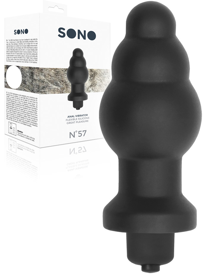 Anal Vibrator aus Silikon - SONO No.57