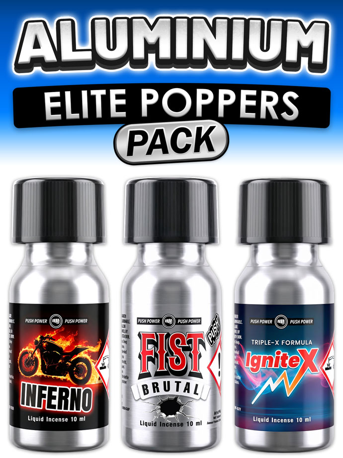 ALUMINIUM ELITE POPPERS PACK