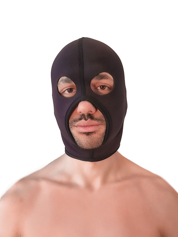Neoprene Face Fucker Hood - Black