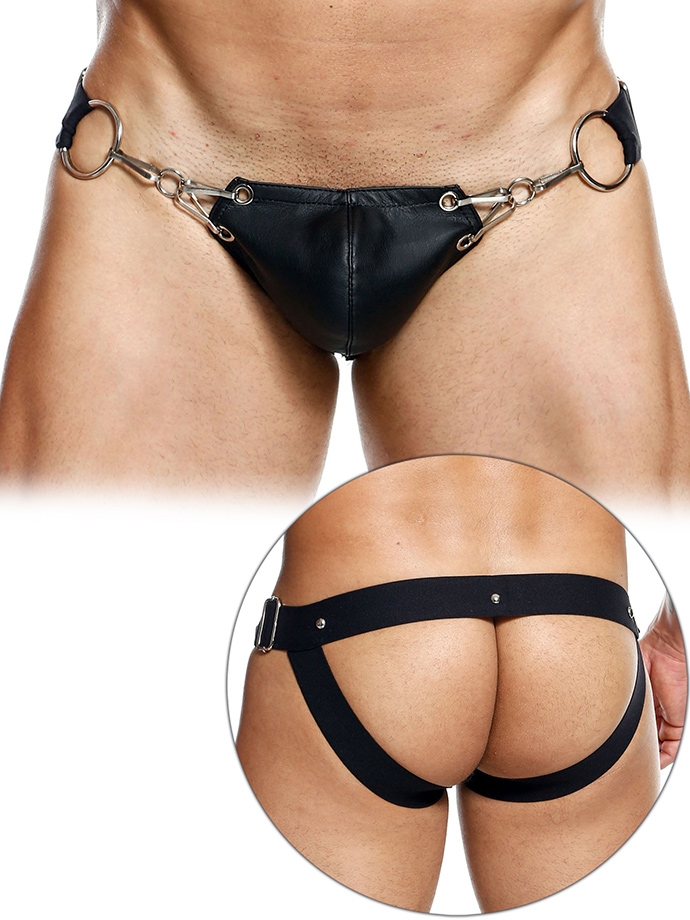 DNGEON Snap Jockstrap - Black