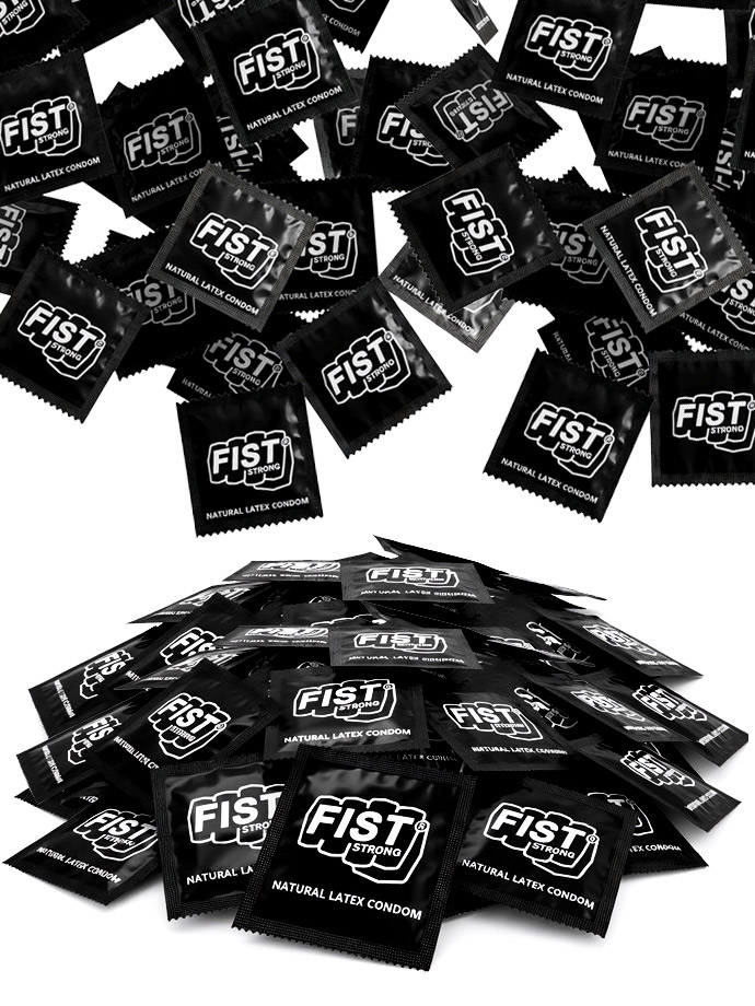 100 pieces of FIST Strong condoms