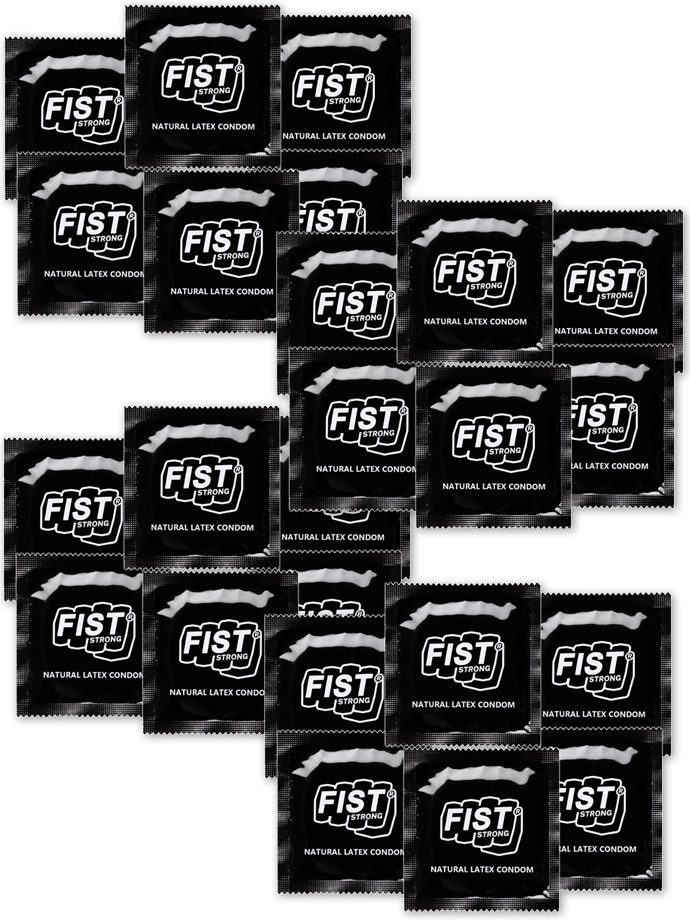 24 pieces of FIST Strong condoms