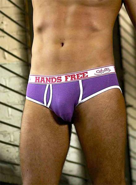 SchultzJeans - 'Hands Free' Violett Brief