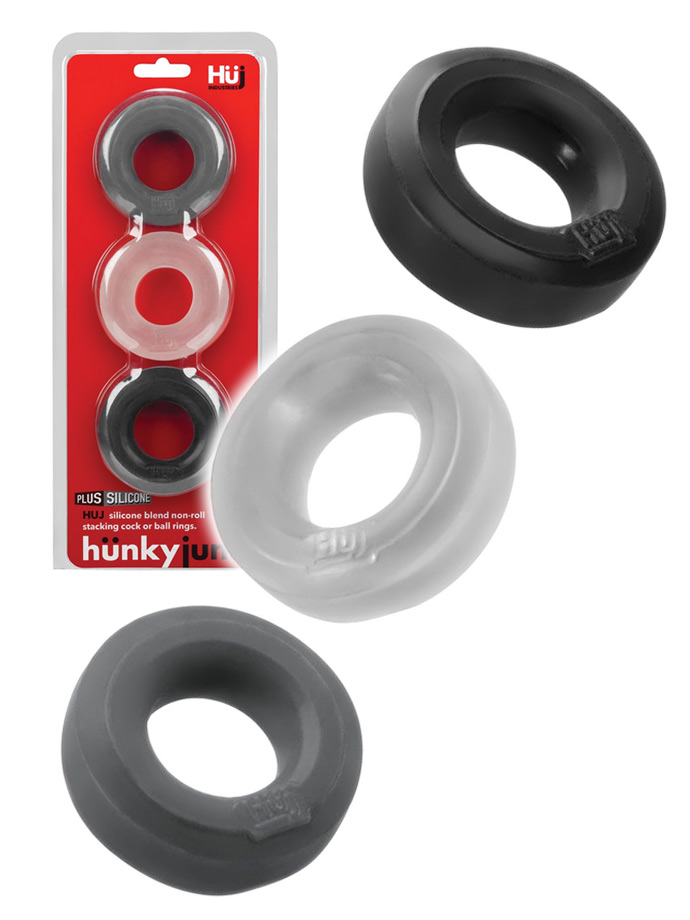 Hnkyjunk - C-Ring Multipack - Tar + Ice + Stone