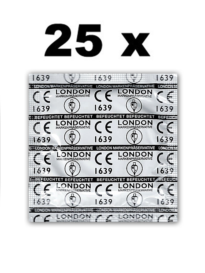 25 x London condoms