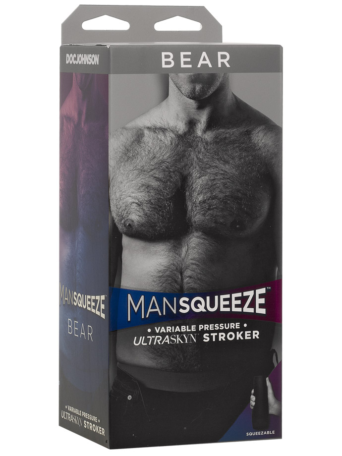 Man Squeeze - Ultraskyn Stroker Bear
