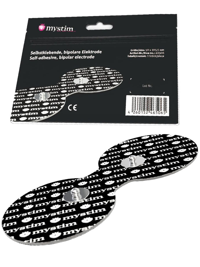 Mystim bipolar electrodes for Cluster Buster E-Stim Device
