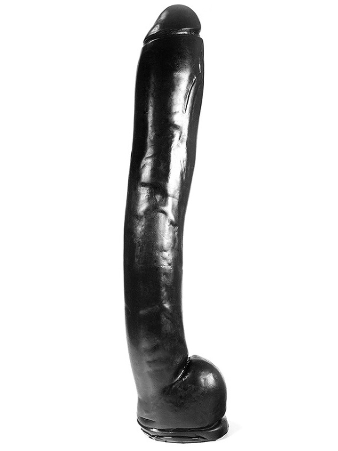Dark Crystal Black Large Dildo DC09