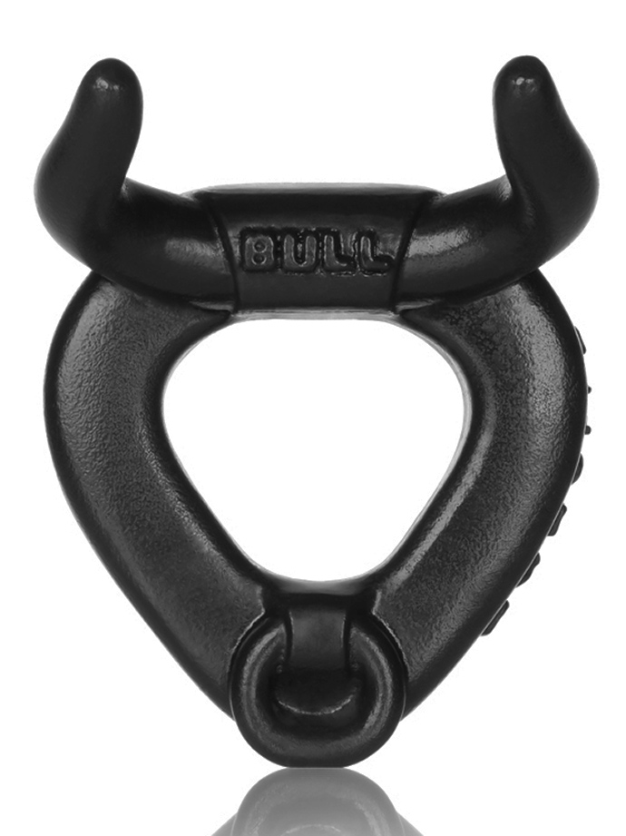 Oxballs Bull Horned Cockring - Schwarz