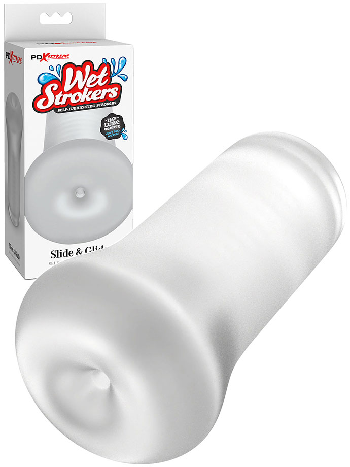 PDX - Slide & Glide Self-Lube Masturbator