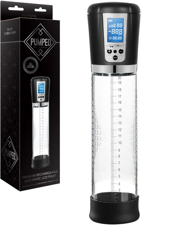 Pumped - Premium Rechargeable Automatic LCD Pump