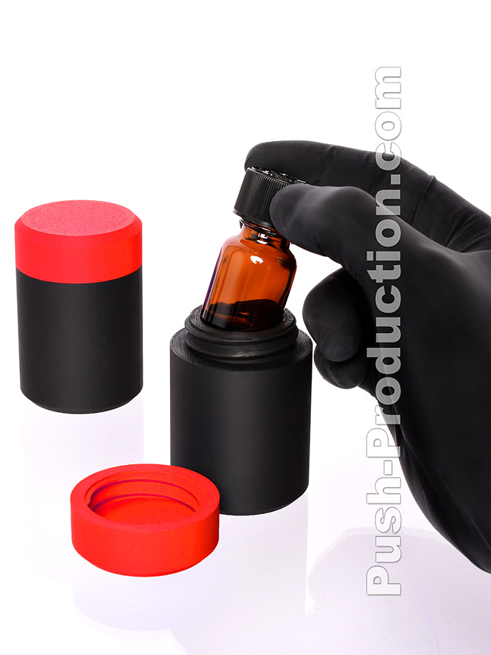 Poppers Keeper Small - Schwarz/Rot