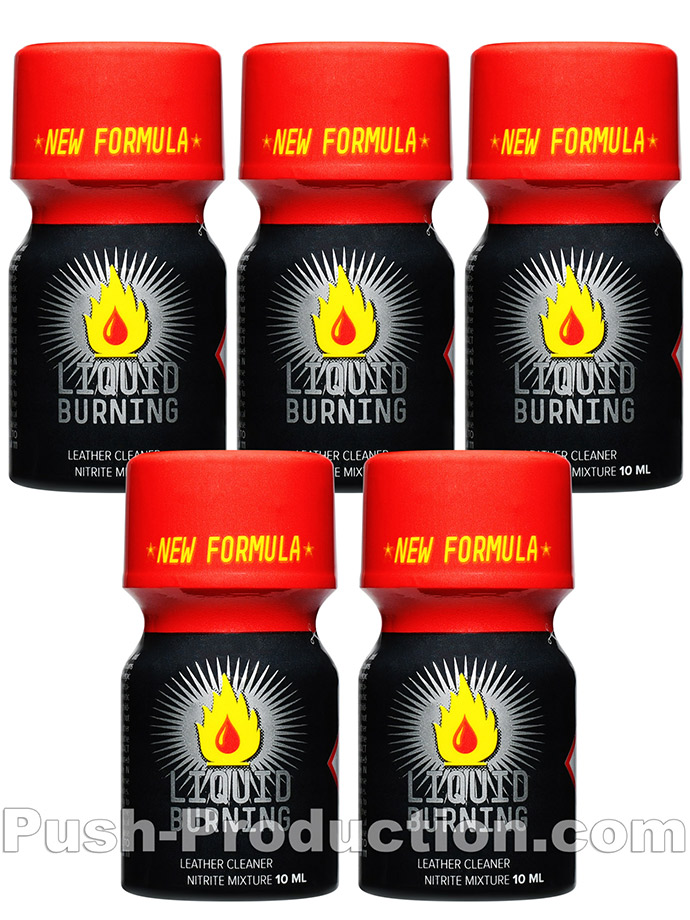 5 x LIQUID BURNING small - PACK