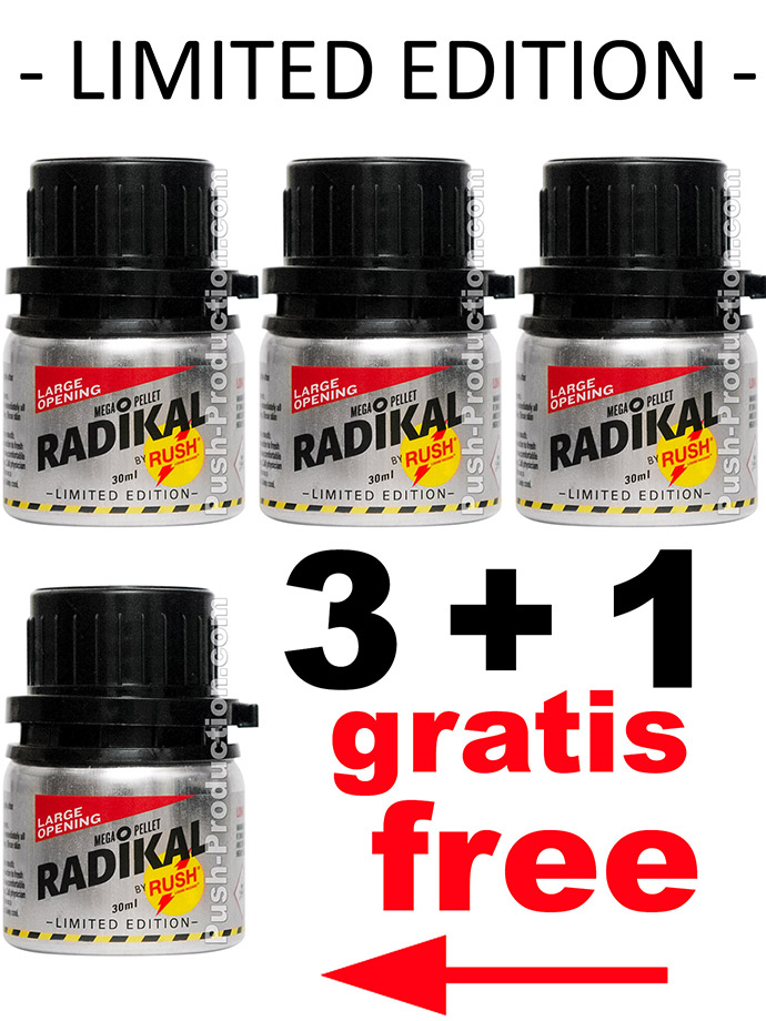 3 + 1 RADIKAL RUSH big alu bottle