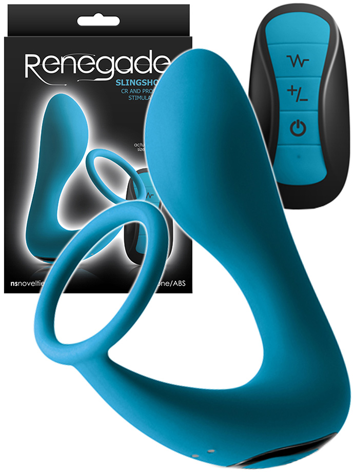 Renegade Slingshot 2 Vibrating Prostate Stimulator Blau