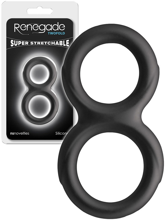 Renegade - Twofold Super Stretchy Silicone Cockring