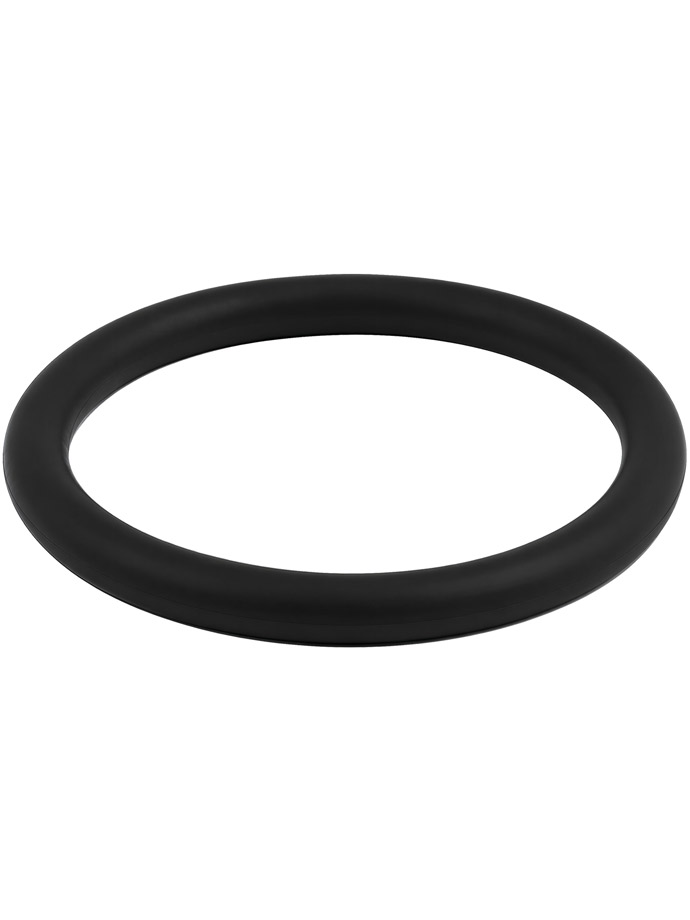 Round Black Rubber Cockring
