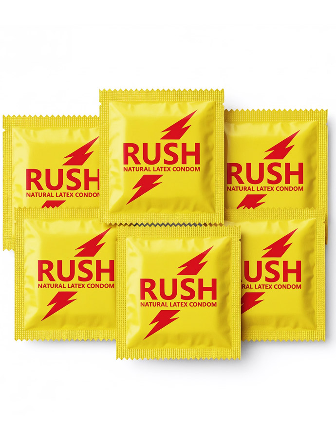 6 pieces of RUSH condoms