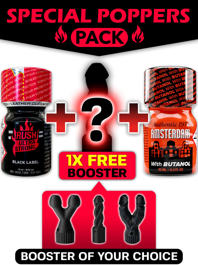 SPECIAL POPPERS PACK + GRATIS BOOSTER