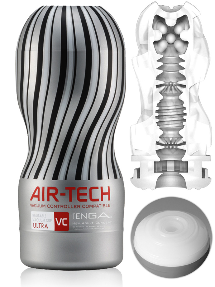 Tenga - Air-Tech Reusable Vacuum Cup Masturbator VC - Ultra
