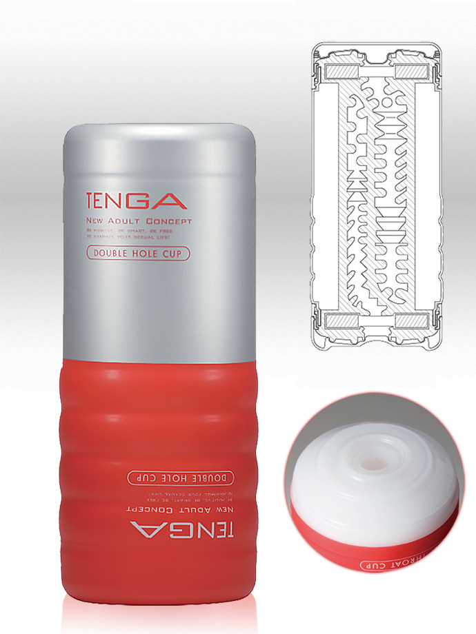 Tenga - Double Hole Cup Masturbator