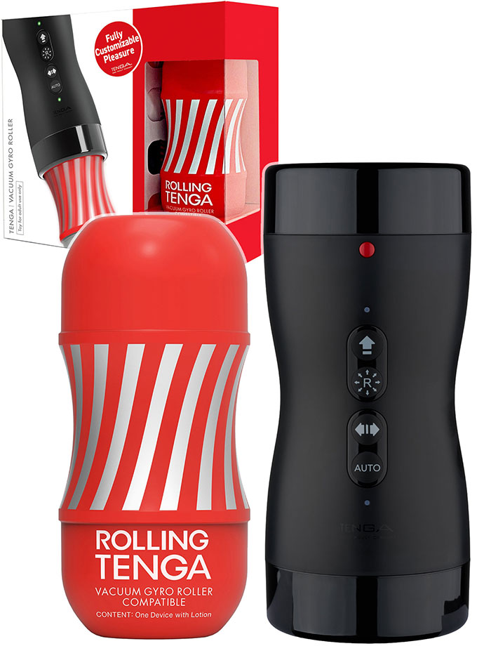 Tenga - Vacuum Gyro Roller Set