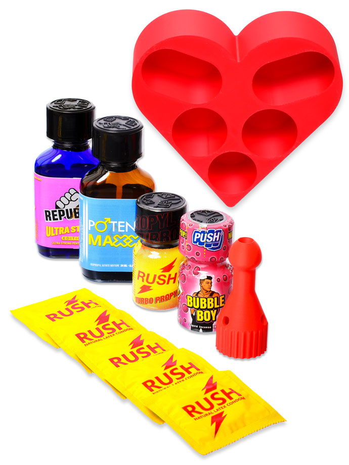 VALENTINES LOVE PACK + FREE POPPERS BOX